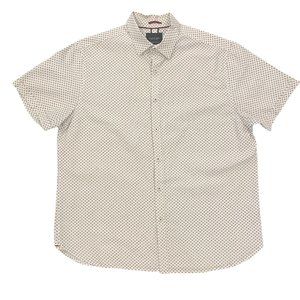 Men's Cactus Man Ricky Singh Slim Fit Short Sleeve Button Up Shirt XL